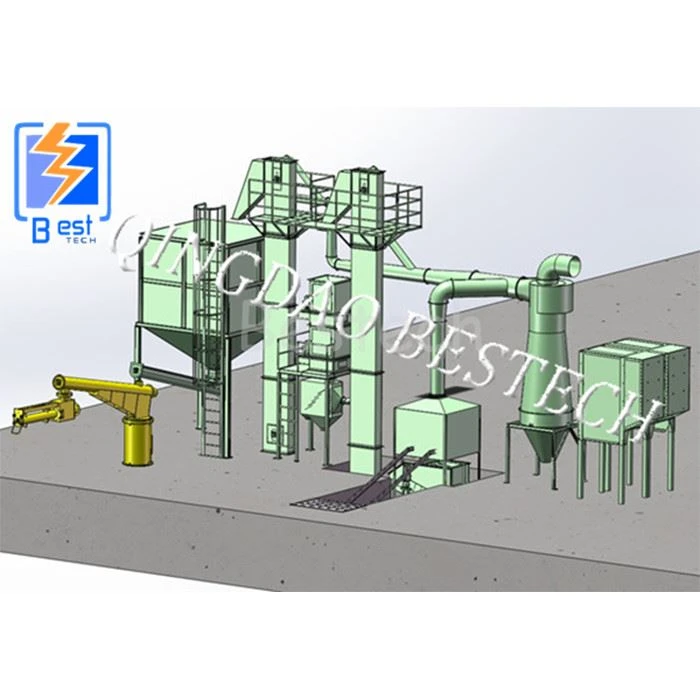resin bonded sand production line