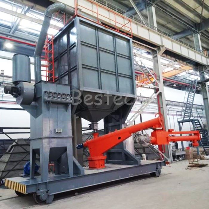 resin bonded sand production line3