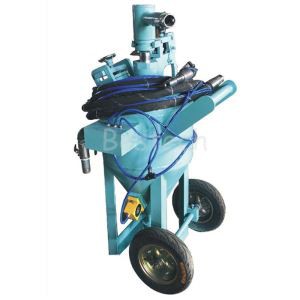 Draagbare natte zandstraalmachine